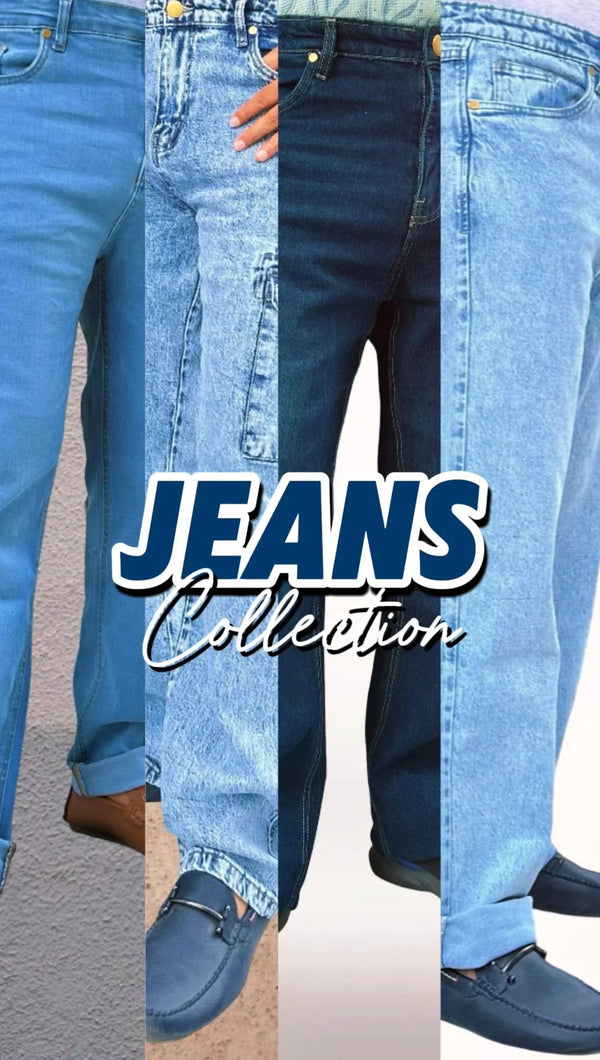 Jeans That Last - Tips for Men and Women featuring various styles and shades of durable denim jeans