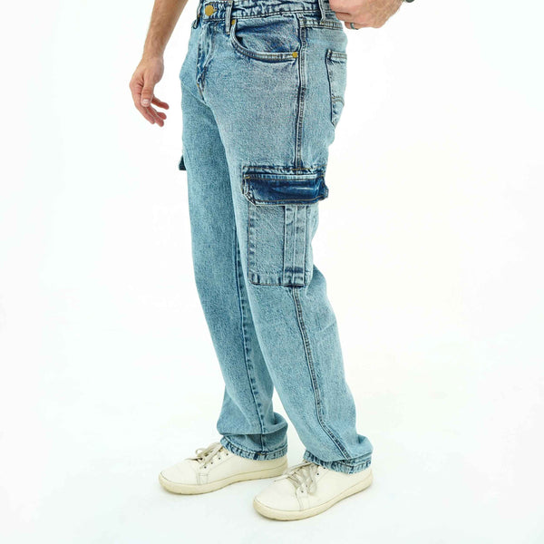 Fresh Vibe Ice Blue Jeans