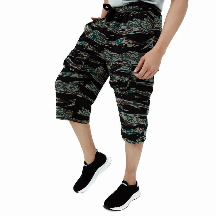 Men's Adventure Ready Camo Shorts from BSG featuring a comfortable fit and durable fabric