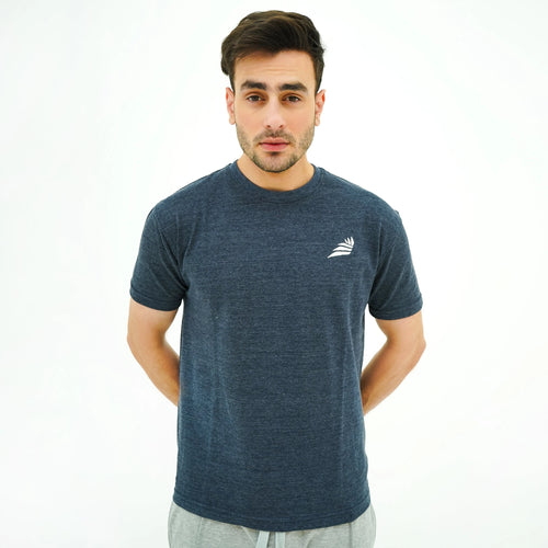 Men's BSG Boldly Born Black Tee Shirt in navy blue, perfect for casual and athletic wear