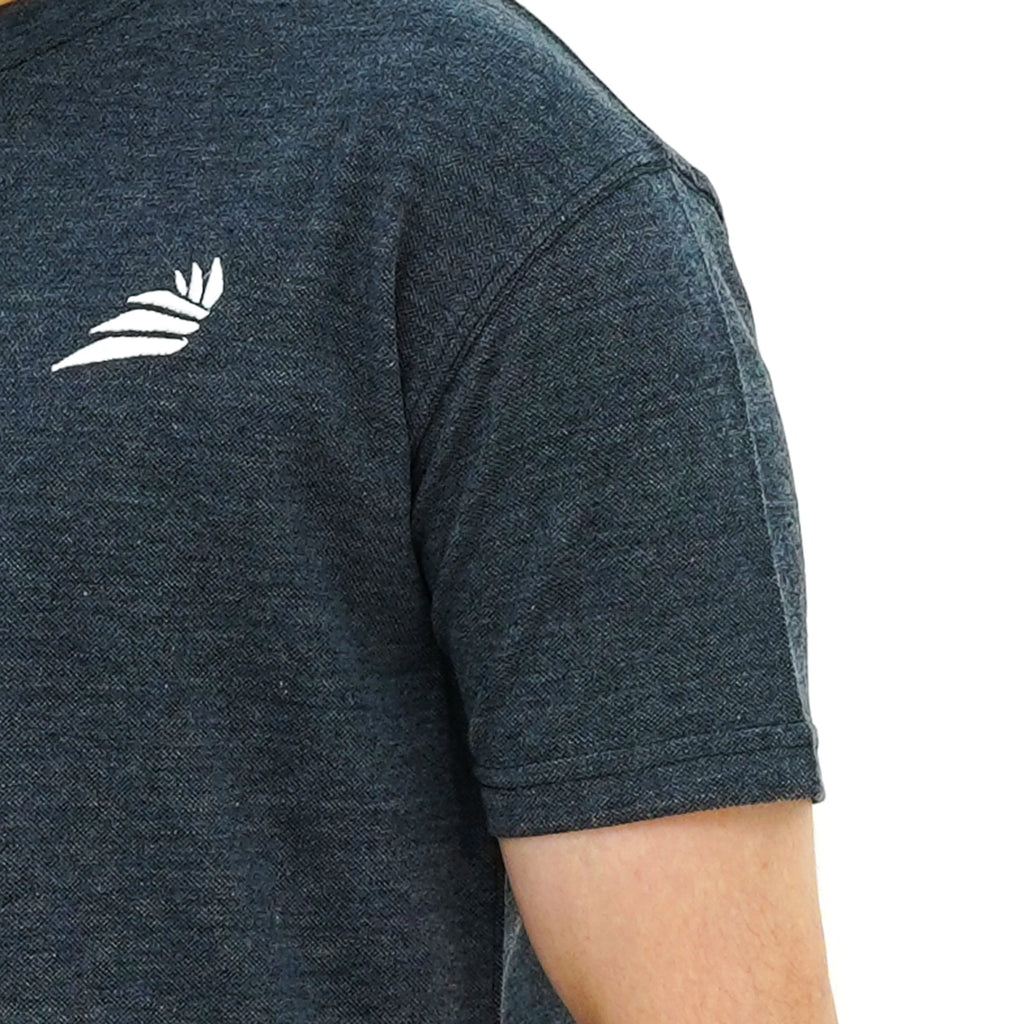 BSG Boldly Born Black Tee Shirt featuring a stylish logo design on the chest