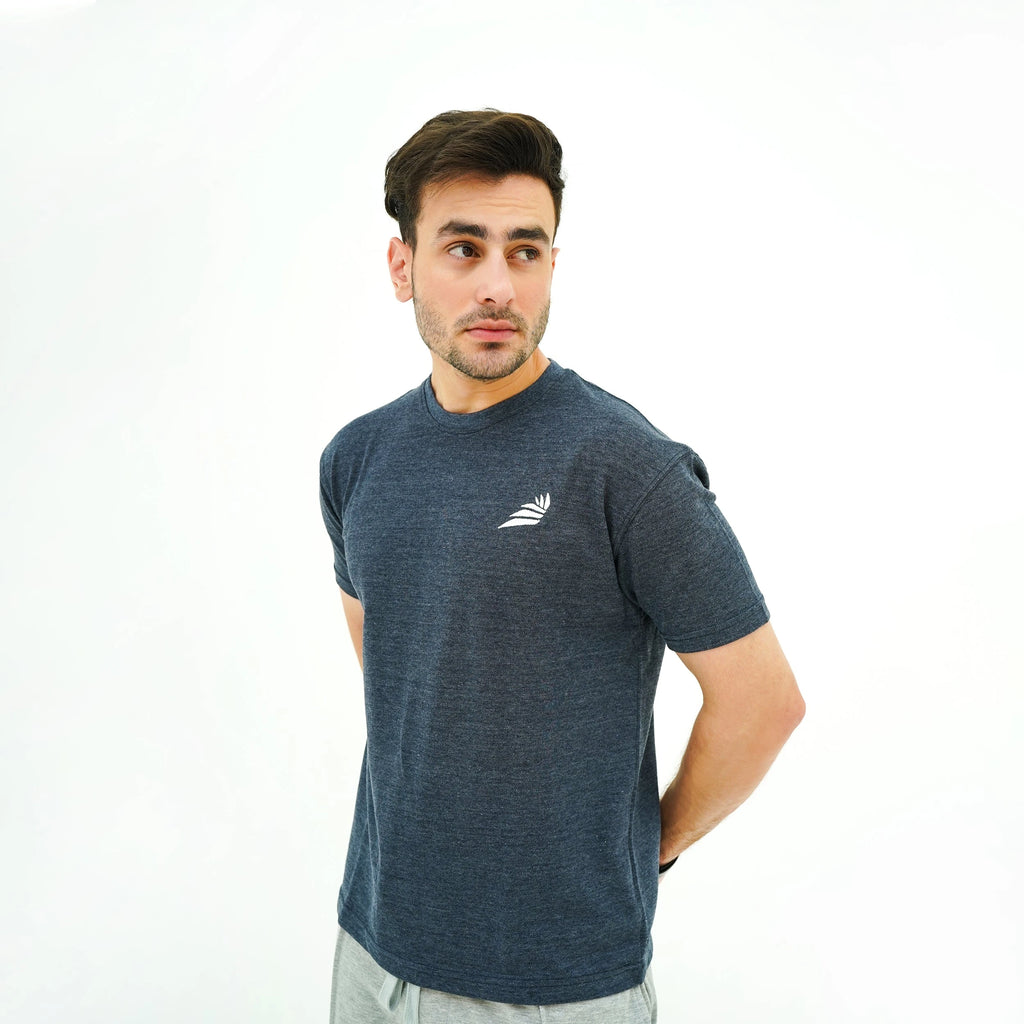 BSG Men's Boldly Born Black Tee Shirt, comfortable fit with unique logo design for casual wear