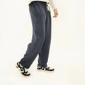 Men Midnight Marl Relaxed Trouser with drawstring waist for comfortable casual wear