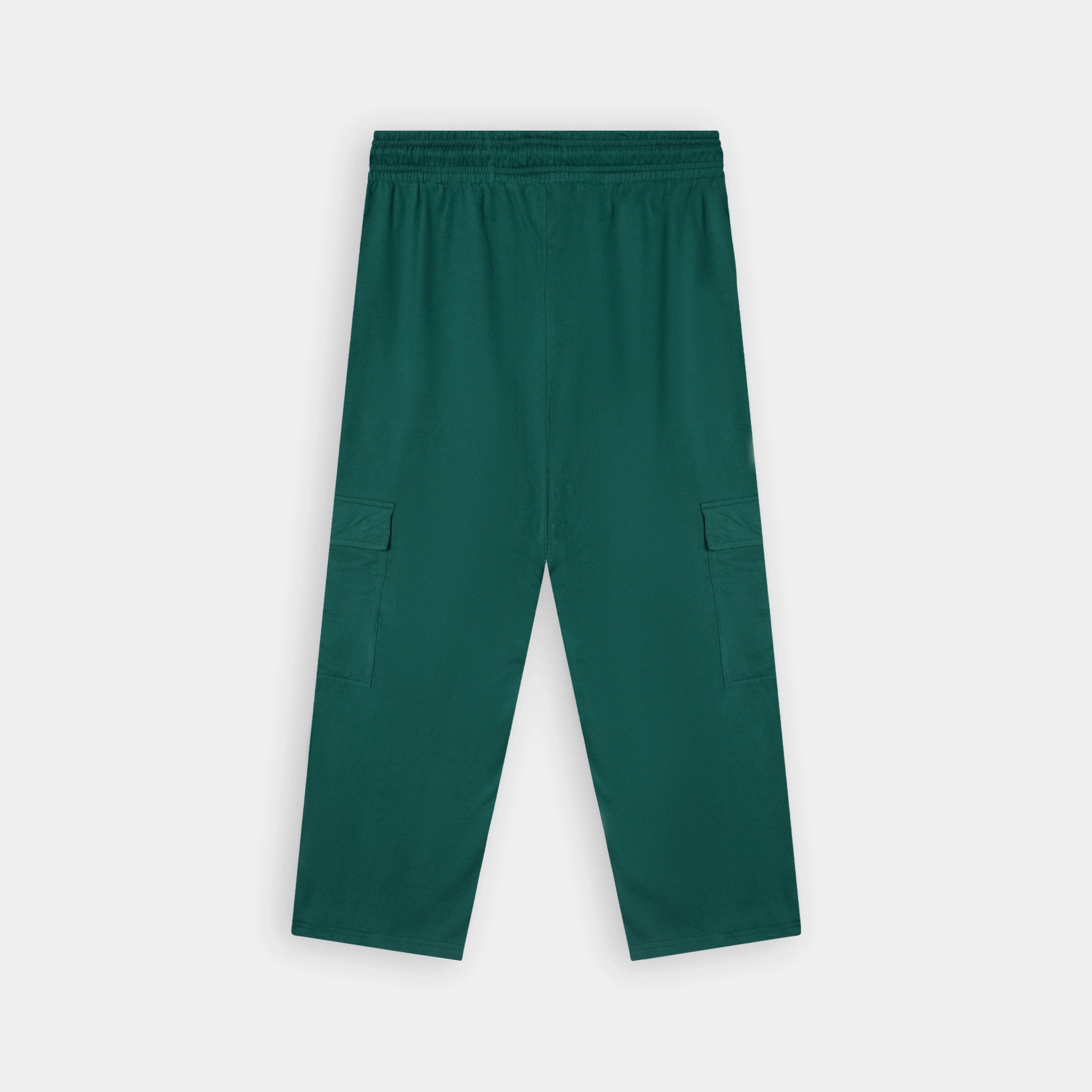 Emerald Green Utility Pocket Arch Striped Trouser for a stylish, functional look by BSG