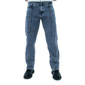 BSG Gridlock Shadow Paneled Straight Leg Jeans in a stylish gray color for a trendy look