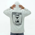 Men's Legacy Hour Glass Signature Zipper Hoodie with graphic design on the back