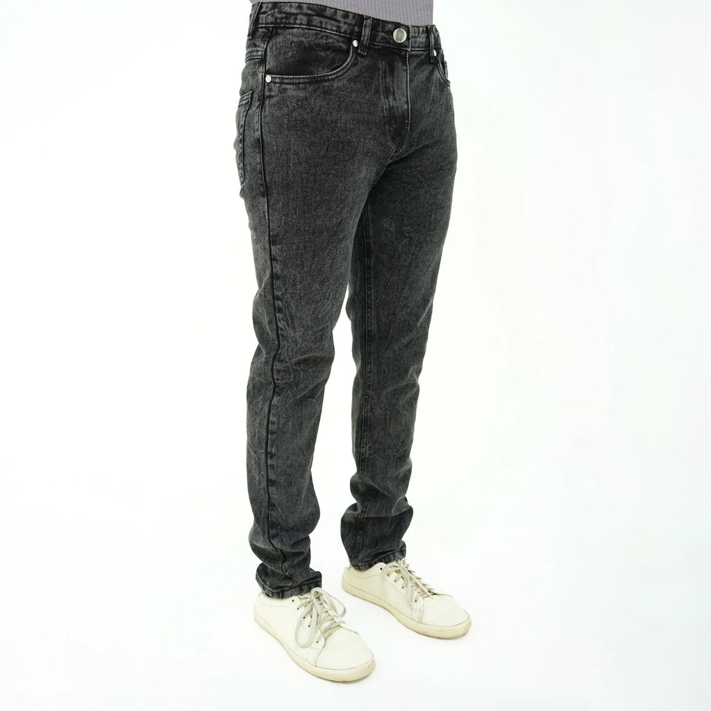 Men's BSG Modern Minimalist Black Jeans with a Slim Fit for Casual and Stylish Looks
