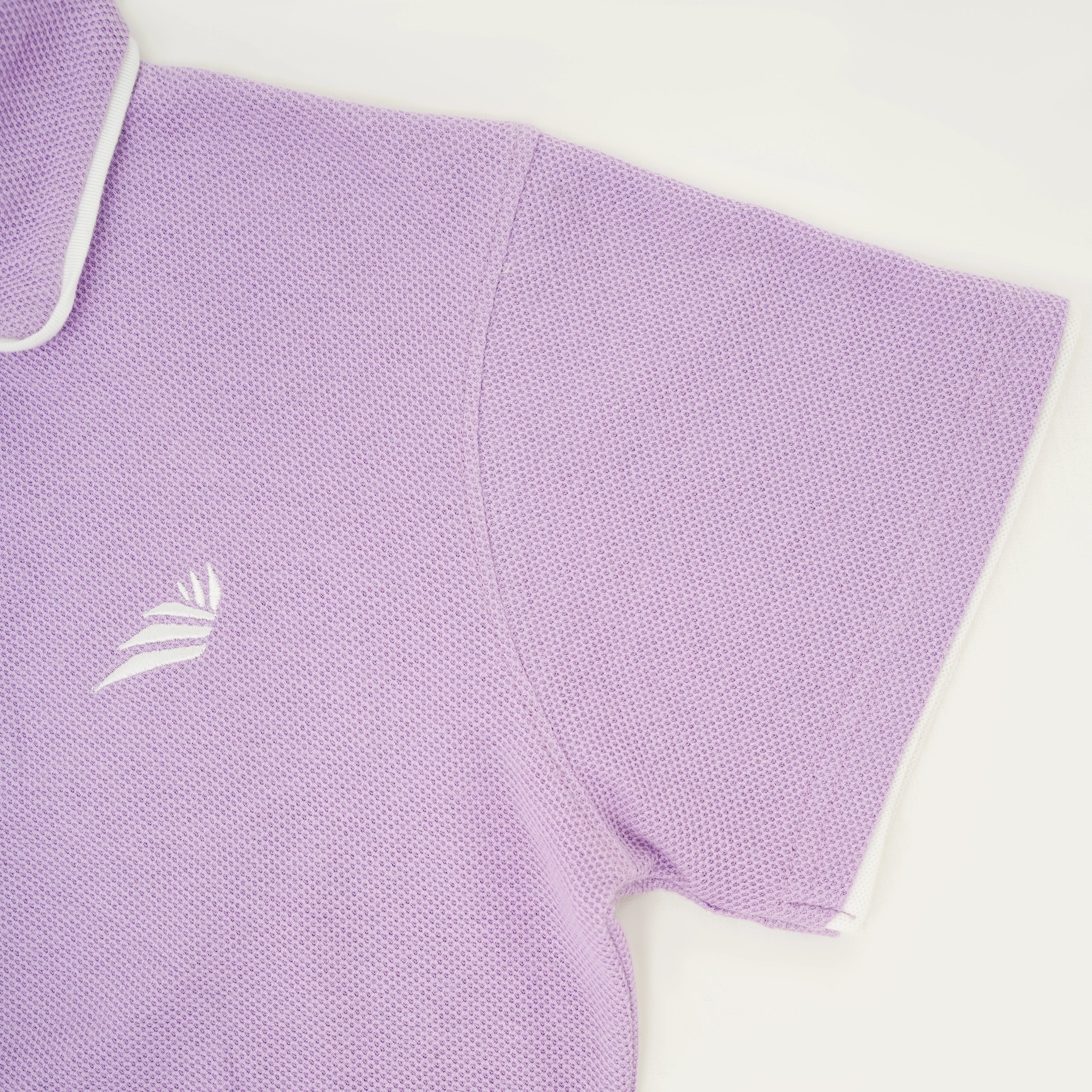 Plum White Ventilux Polo Women's Shirt with Comfortable Fit and Stylish Design