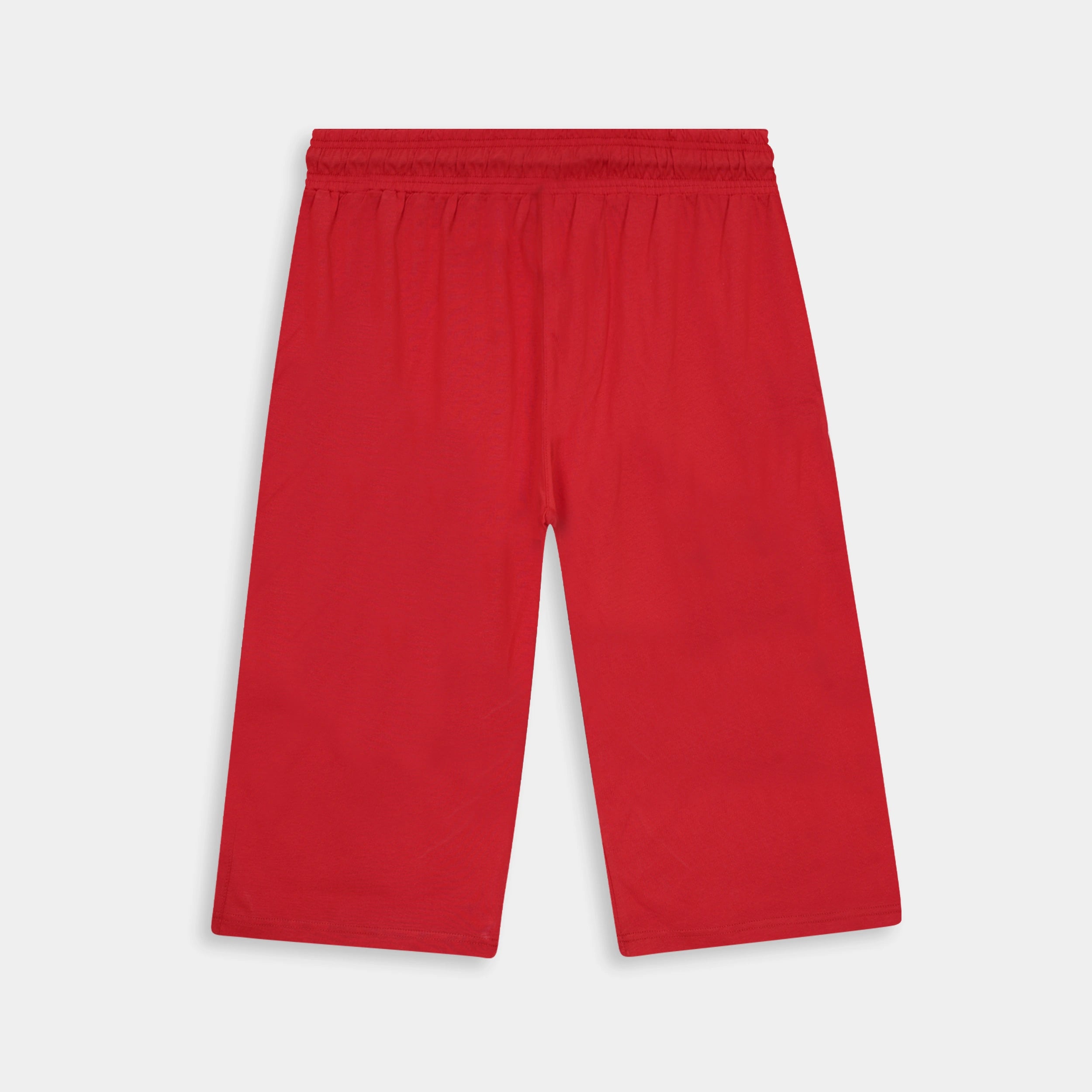 Comfortable Red Black Color Three Quarter Shorts for men, perfect for casual outings. BSG brand.