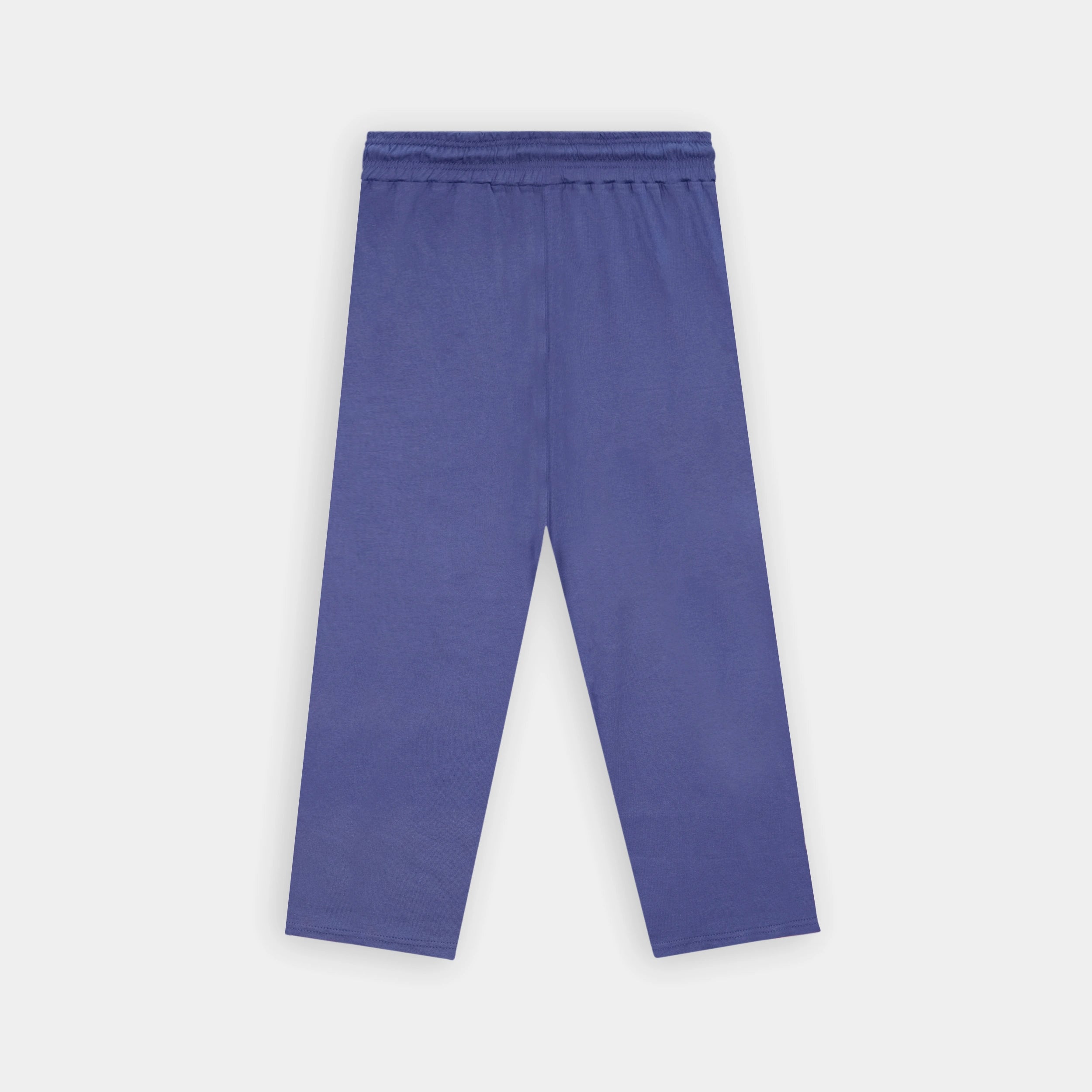 Retro Chic Side Stripe Relaxed Fit Trouser in blue, perfect for casual comfort, by BSG
