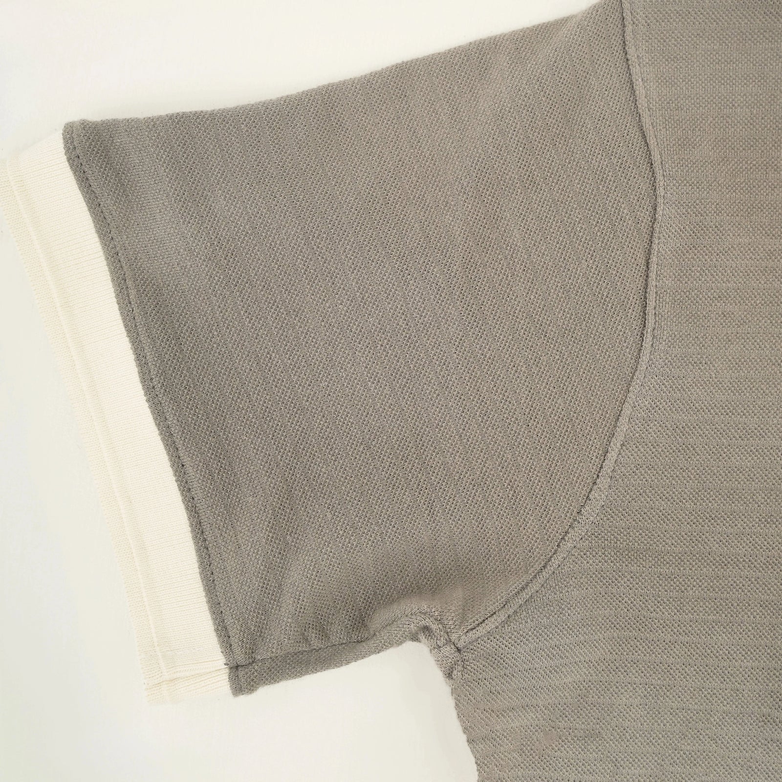 Self Embossed Brown Old Money Polo shirt showcasing a stylish and sophisticated design for women's fashion.