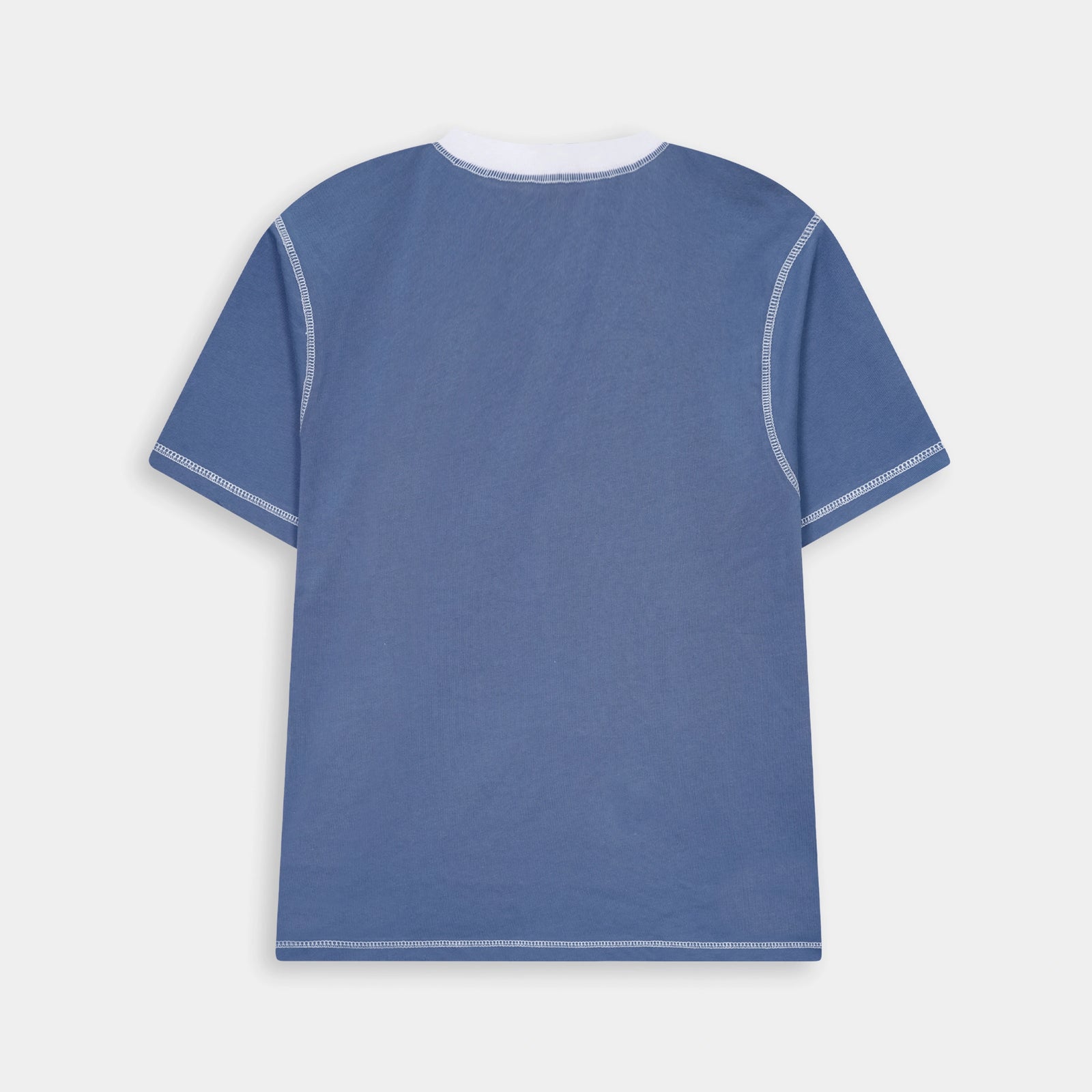 Slate Grey Streetwear Contrast Stitch T Shirt with unique back design by BSG