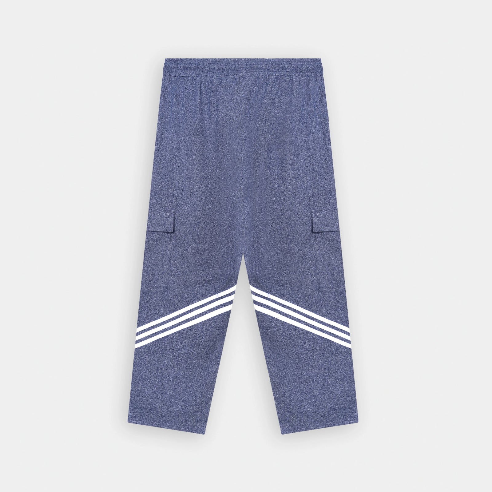 Stylish Striped Slate Blue Wide Leg Trouser featuring a comfortable fit, perfect for casual wear, by BSG