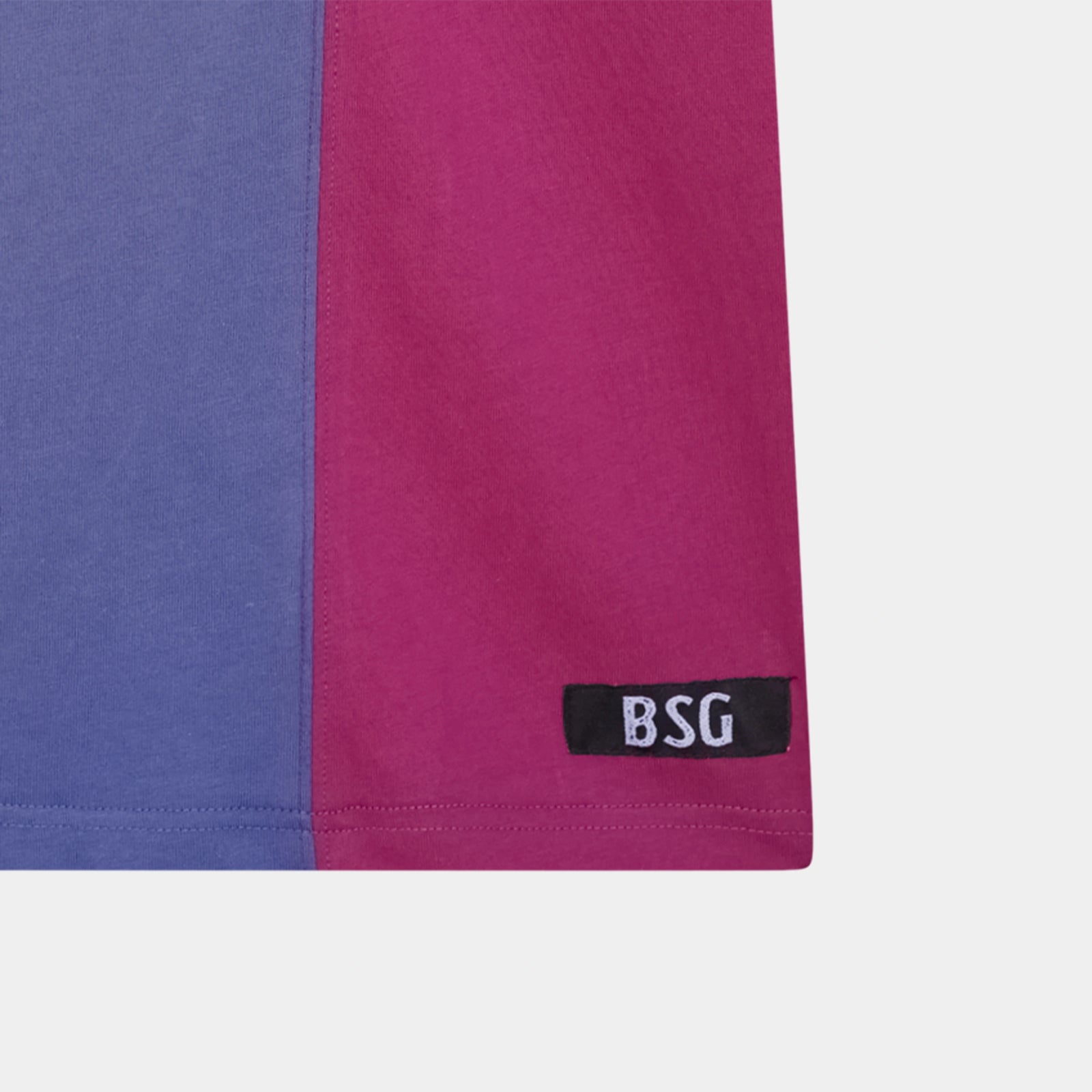 Two Tone Boxy Fit Urdu Calligraphy T Shirt in vibrant colors, perfect for casual style, by BSG