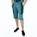 BSG Two Tone Casual Shorts with Side Pockets and Stretch Fabric for Comfort and Style