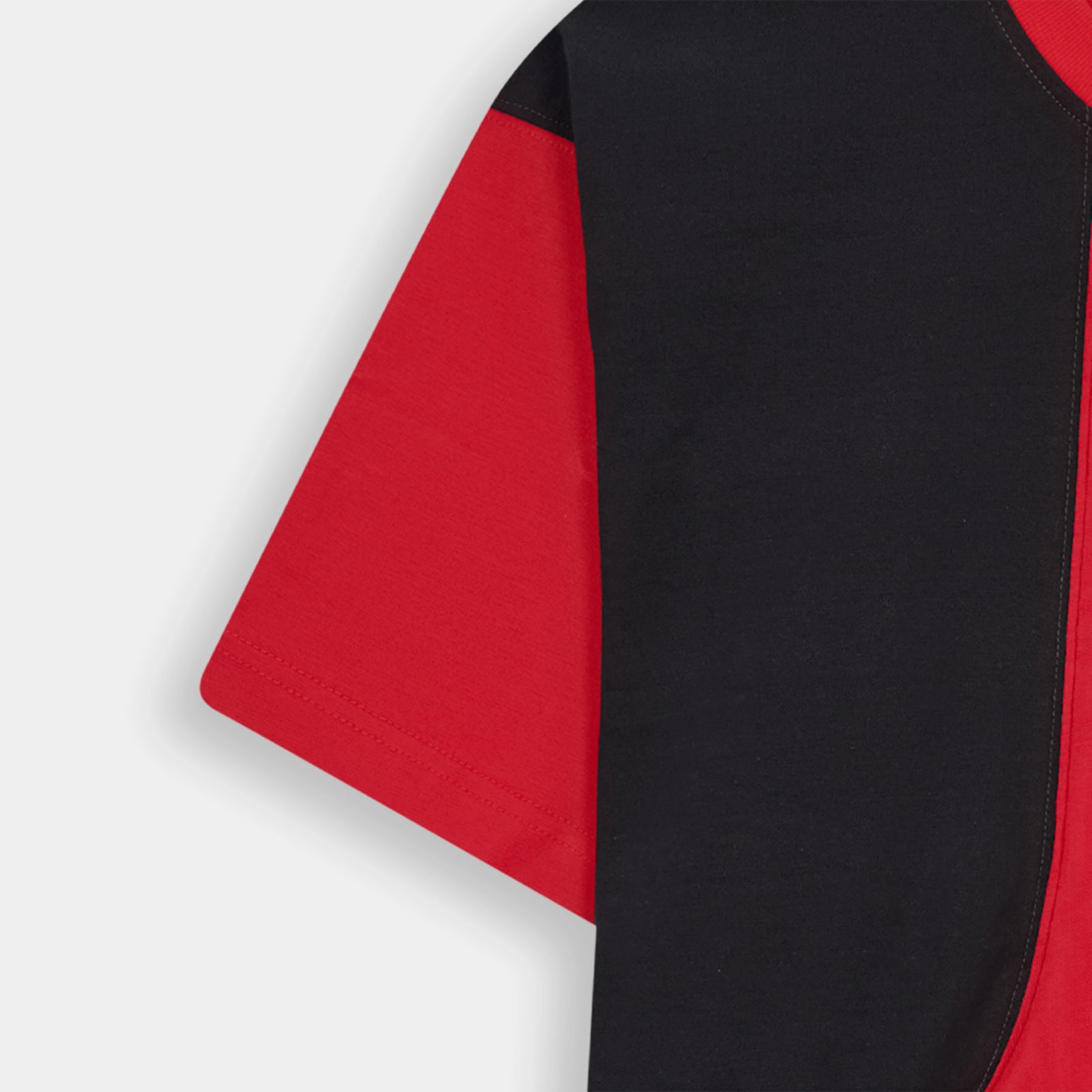Trendy Urdu Calligraphy Boxy Fit Red Black T Shirt for a Stylish Look by BSG