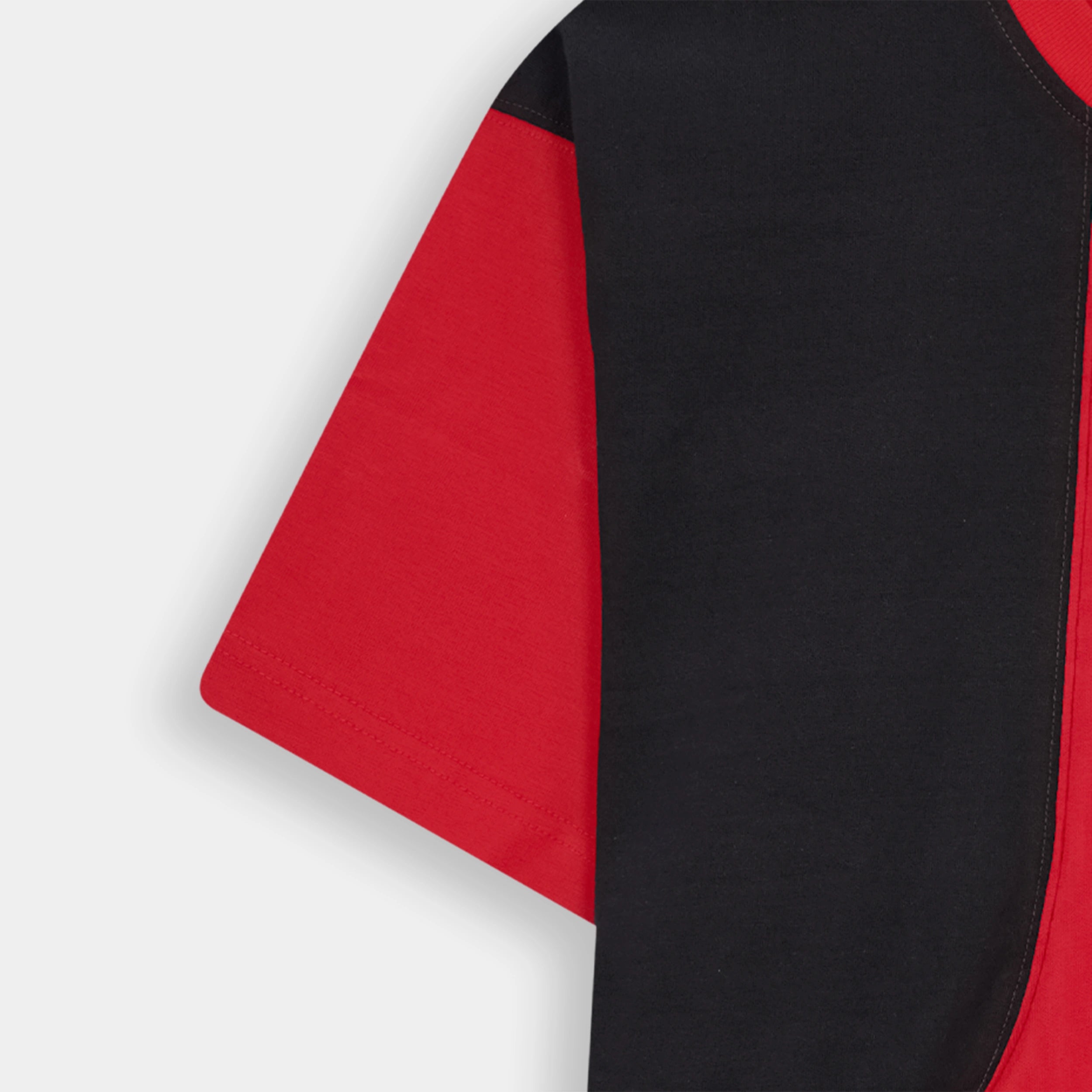 Trendy Urdu Calligraphy Boxy Fit Red Black T Shirt for a Stylish Look by BSG